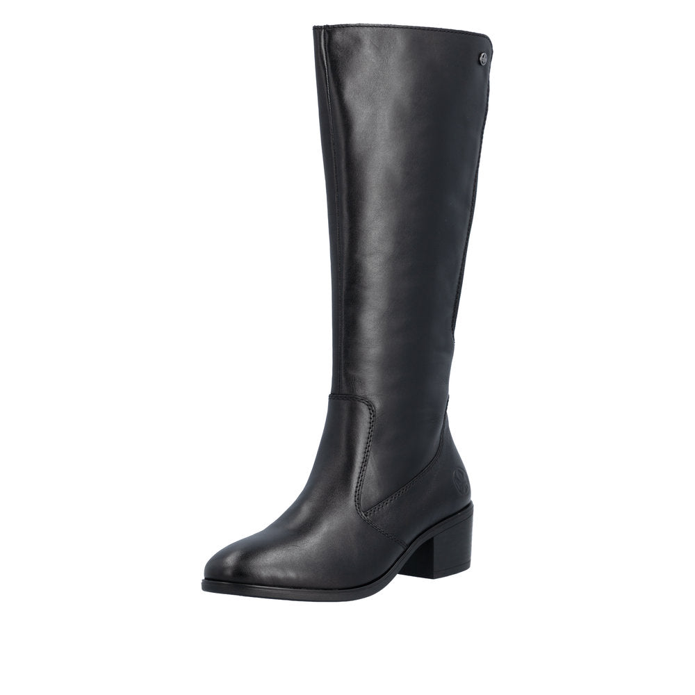Rieker 73955-00 Fiona Black Boots