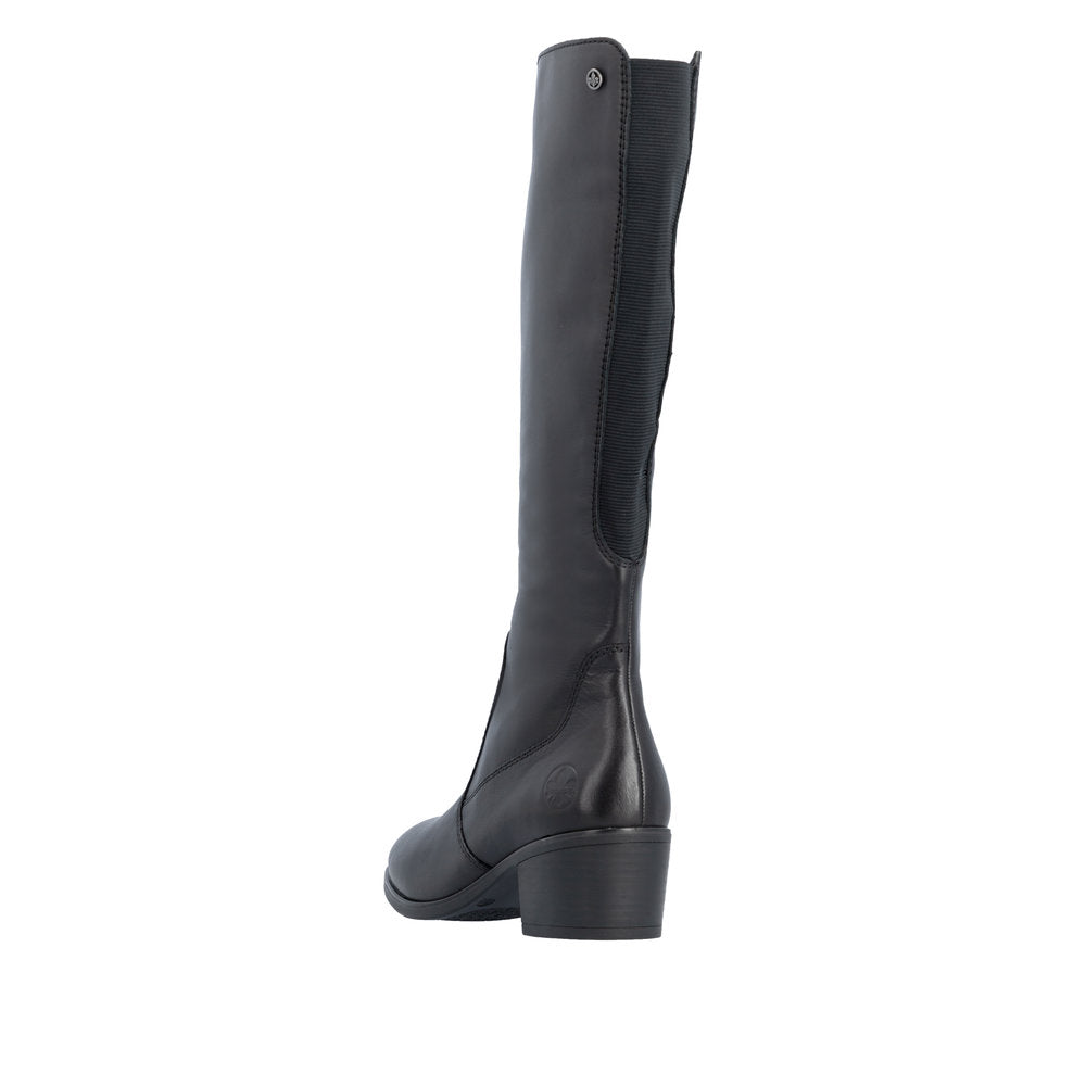 Rieker 73955-00 Fiona Black Boots