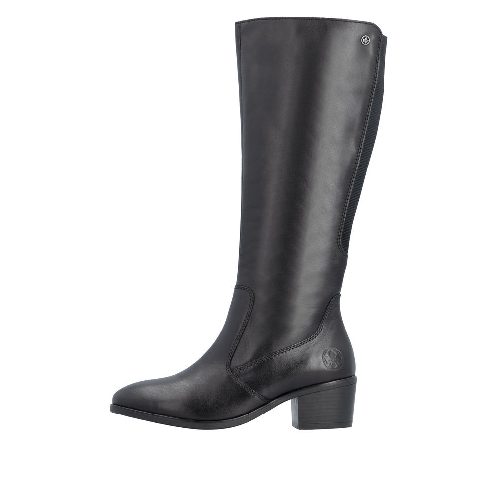 Rieker 73955-00 Fiona Black Boots