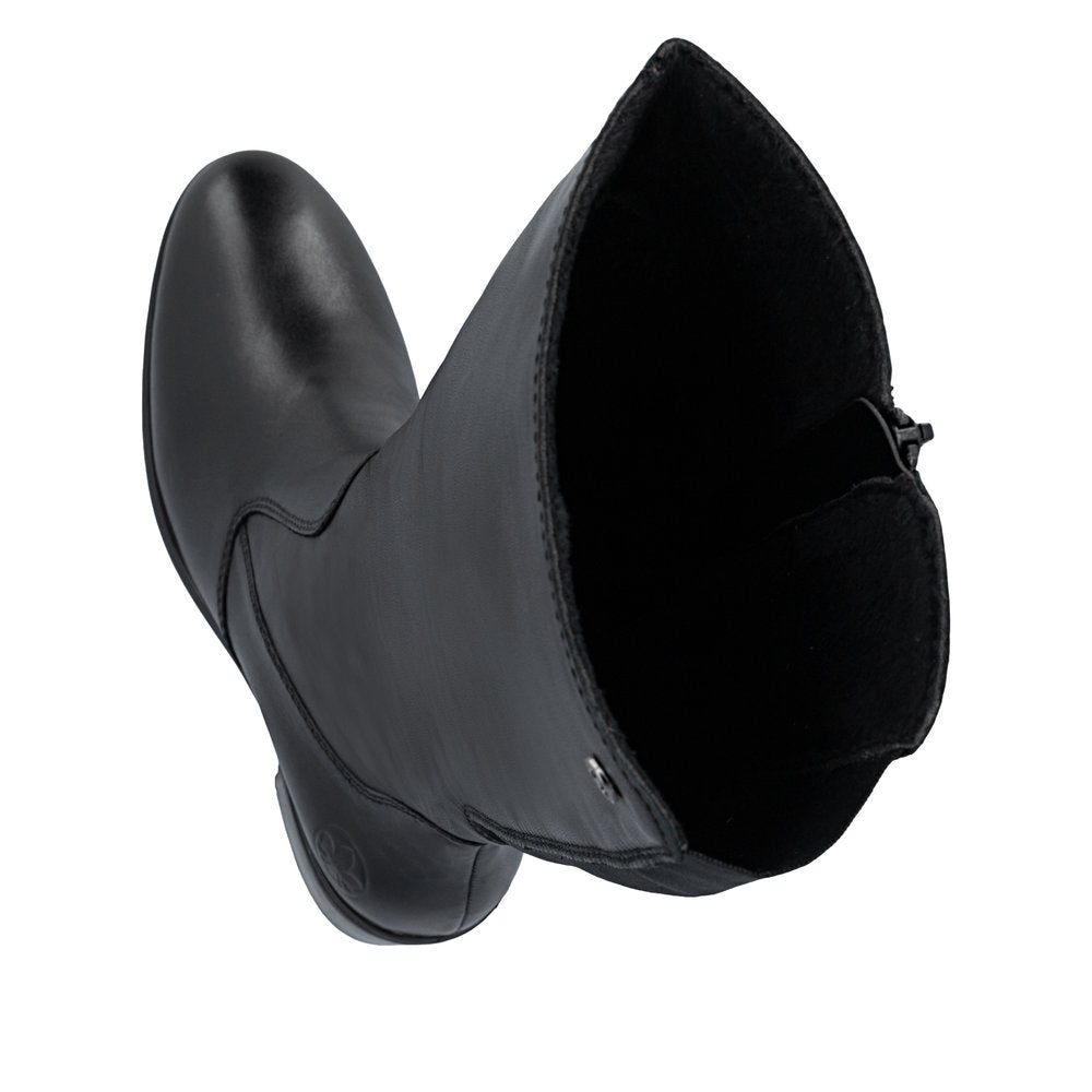 Rieker 73955-00 Fiona Black Boots