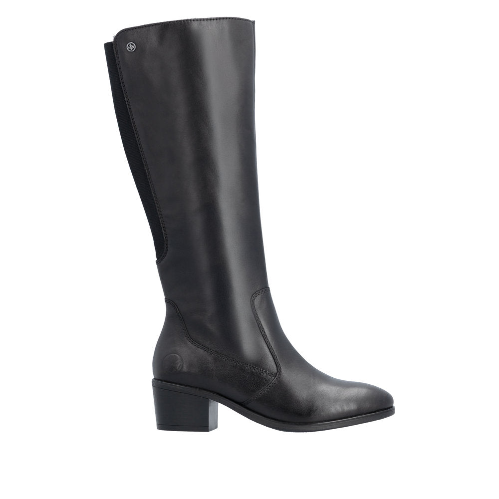 Rieker 73955-00 Fiona Black Boots
