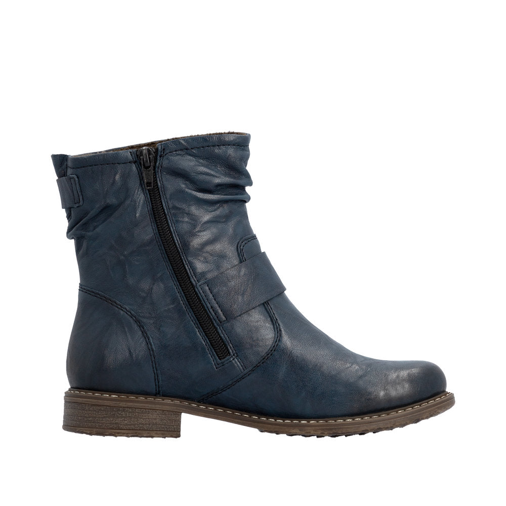 Rieker 74857-14 Ornella Navy Boots