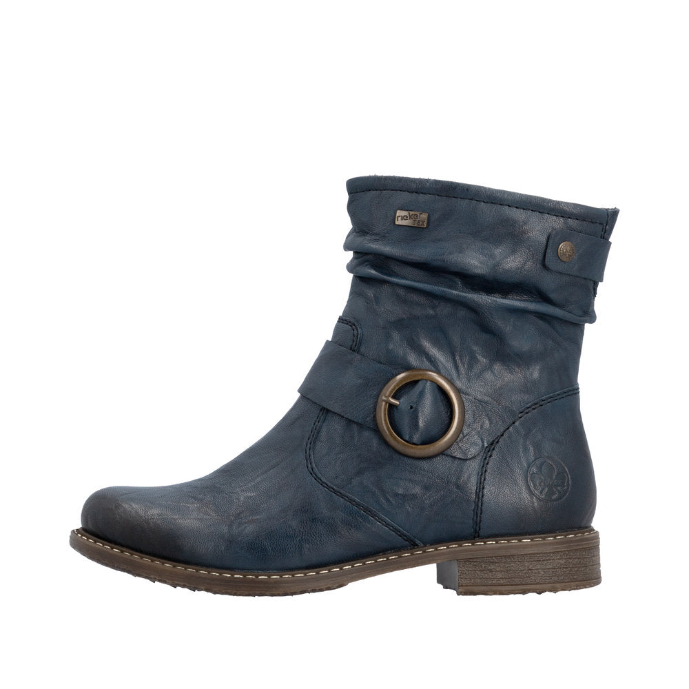 Rieker 74857-14 Ornella Navy Boots