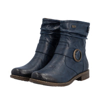 Rieker 74857-14 Ornella Navy Boots