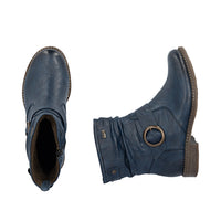 Rieker 74857-14 Ornella Navy Boots