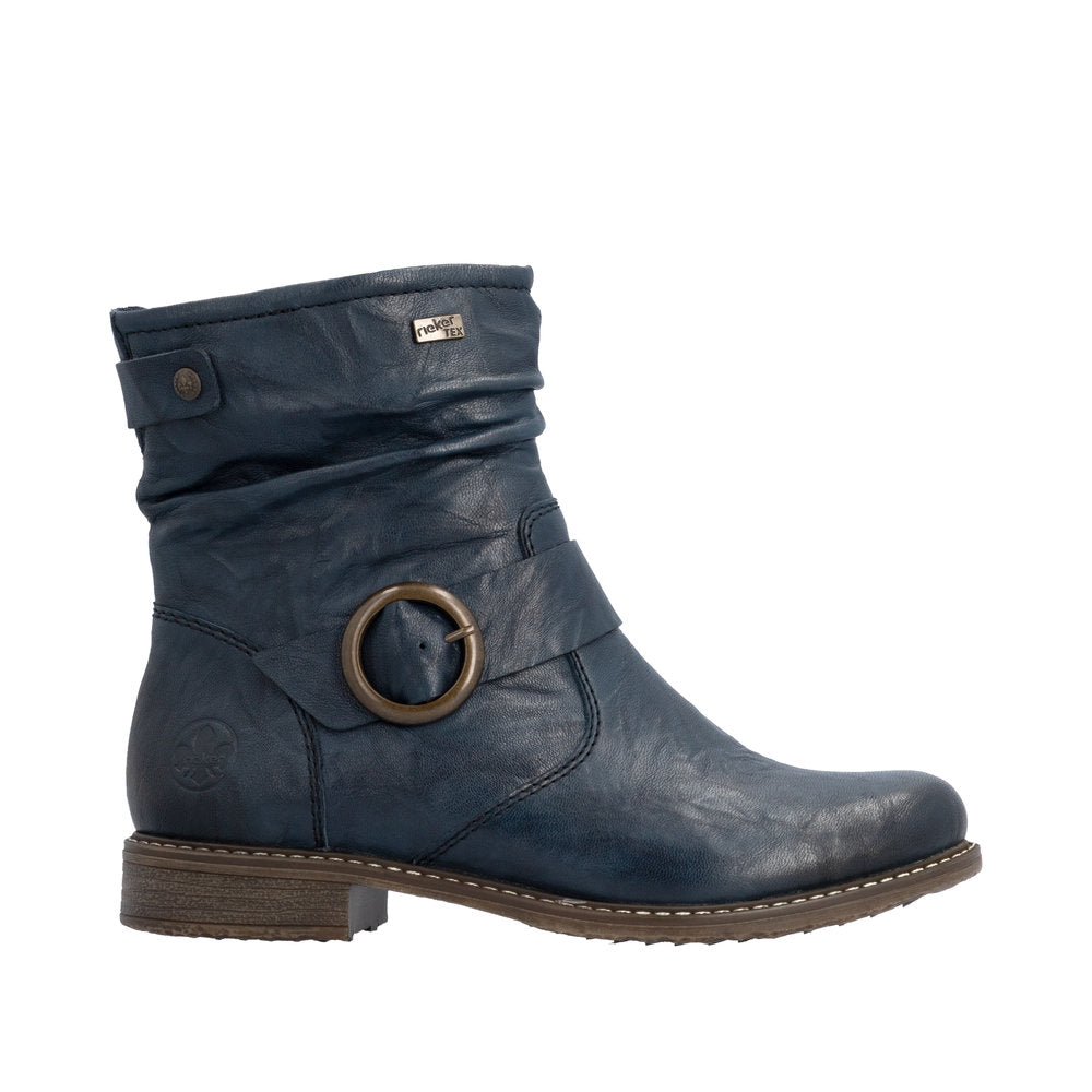 Rieker 74857-14 Ornella Navy Boots