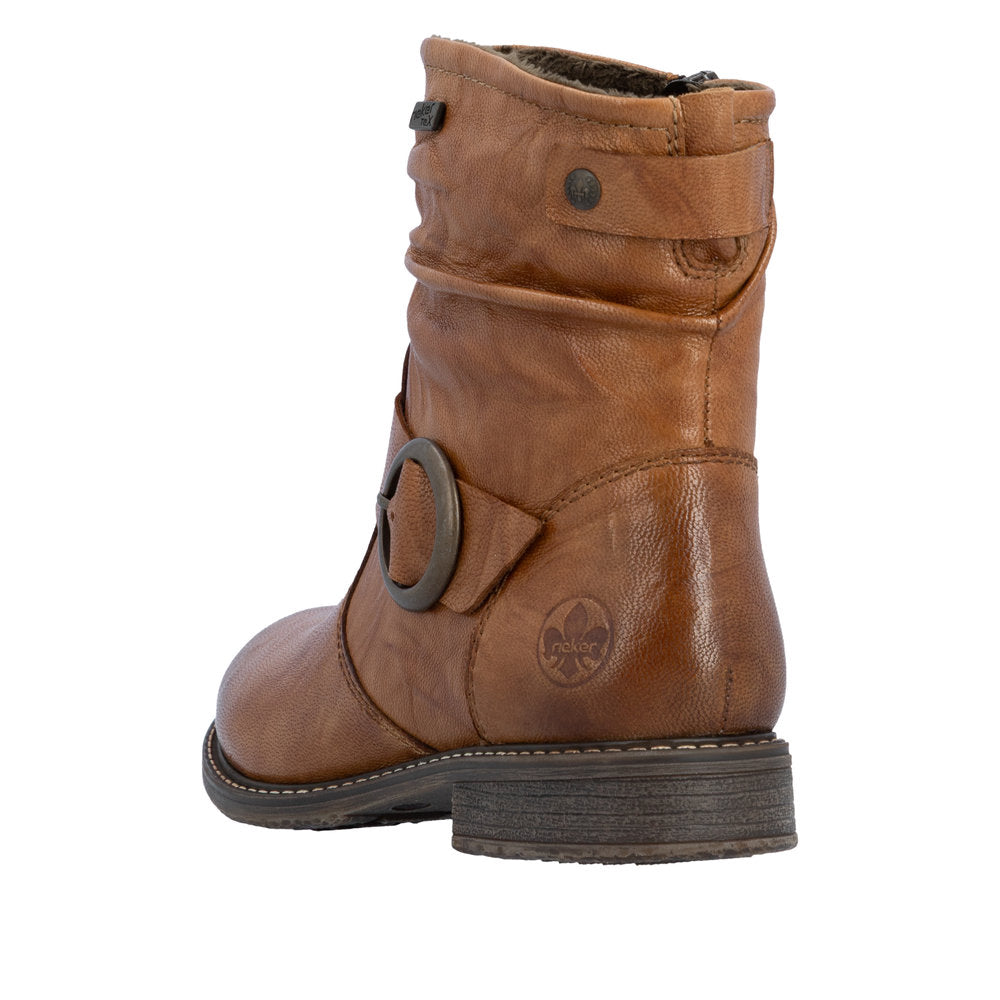 Rieker 74857-22 Ornella Brown Boots