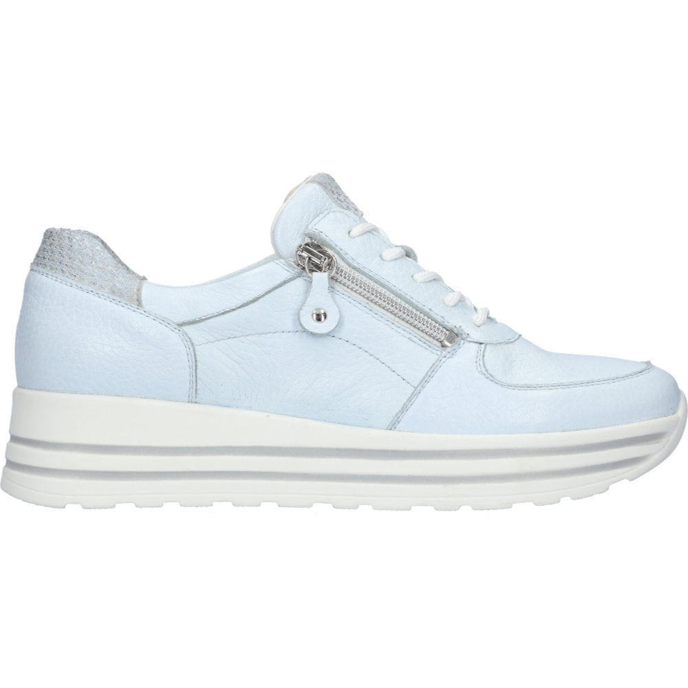 Waldlaufer 758009-206-159 H-Lana Blue Trainers - Wide