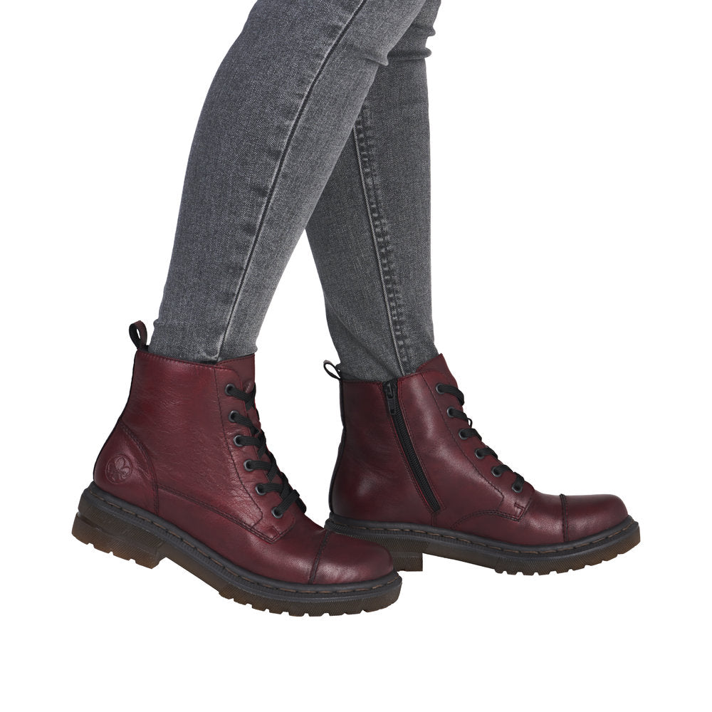 Rieker 78202-35 Weinrot/Wine Boots