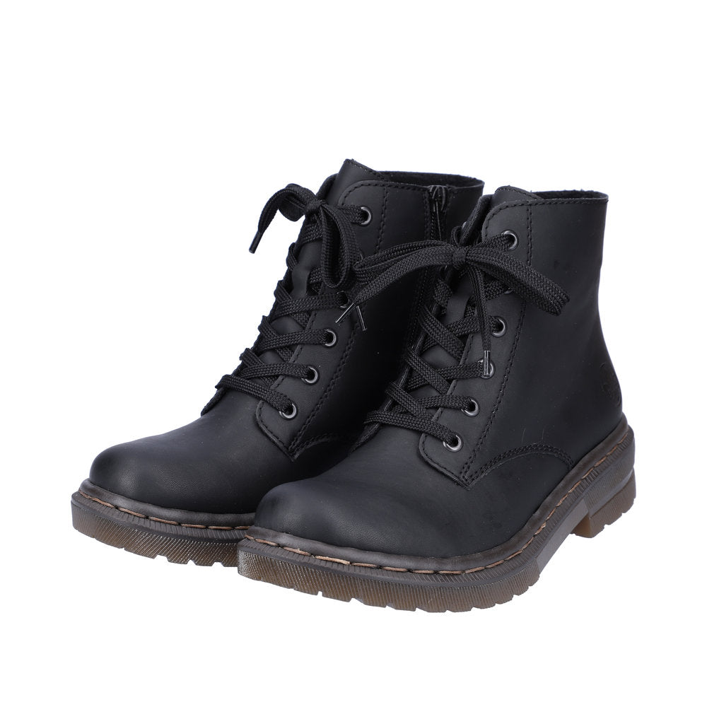 Rieker 78240-00 Black Boots