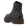 Rieker 78240-90 Gold/Schwarz Leopard Boots