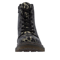 Rieker 78240-90 Gold/Schwarz Leopard Boots