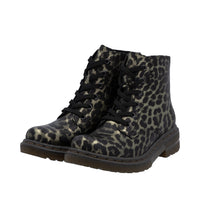 Rieker 78240-90 Gold/Schwarz Leopard Boots