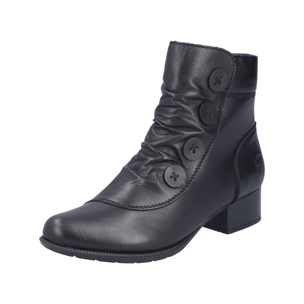 Rieker 78659-00 Black Boots
