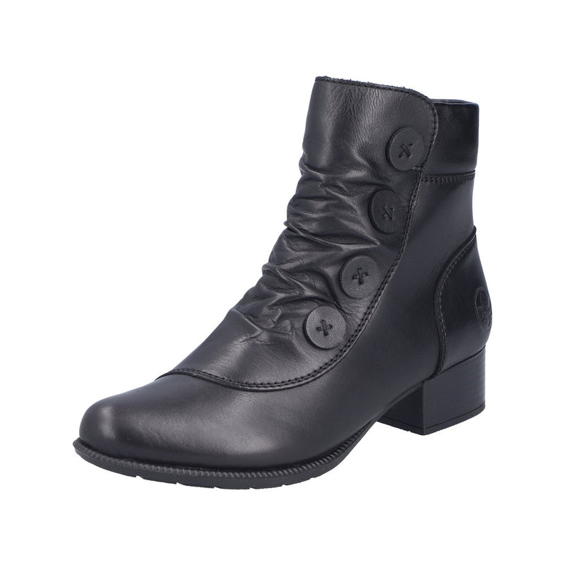 Rieker 78659-00 Black Boots