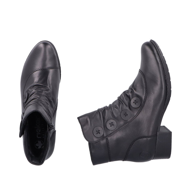 Rieker 78659-00 Black Boots