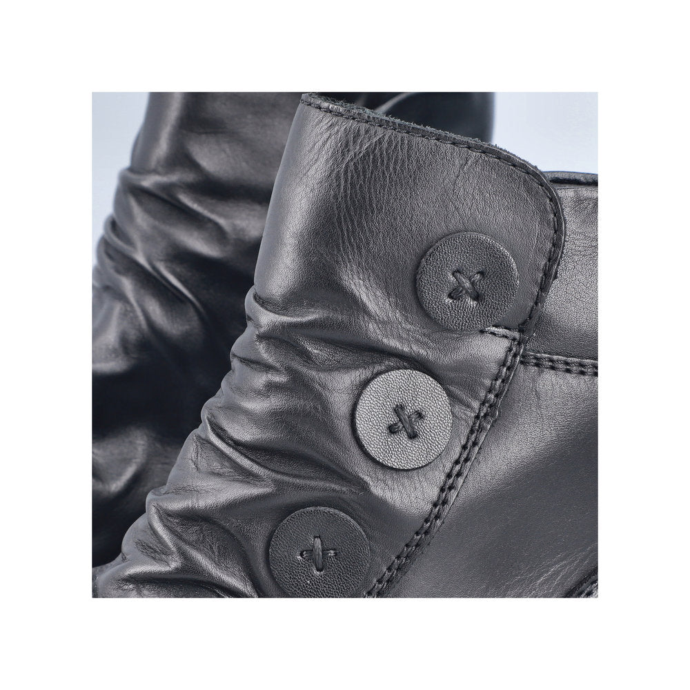 Rieker 78659-00 Black Boots
