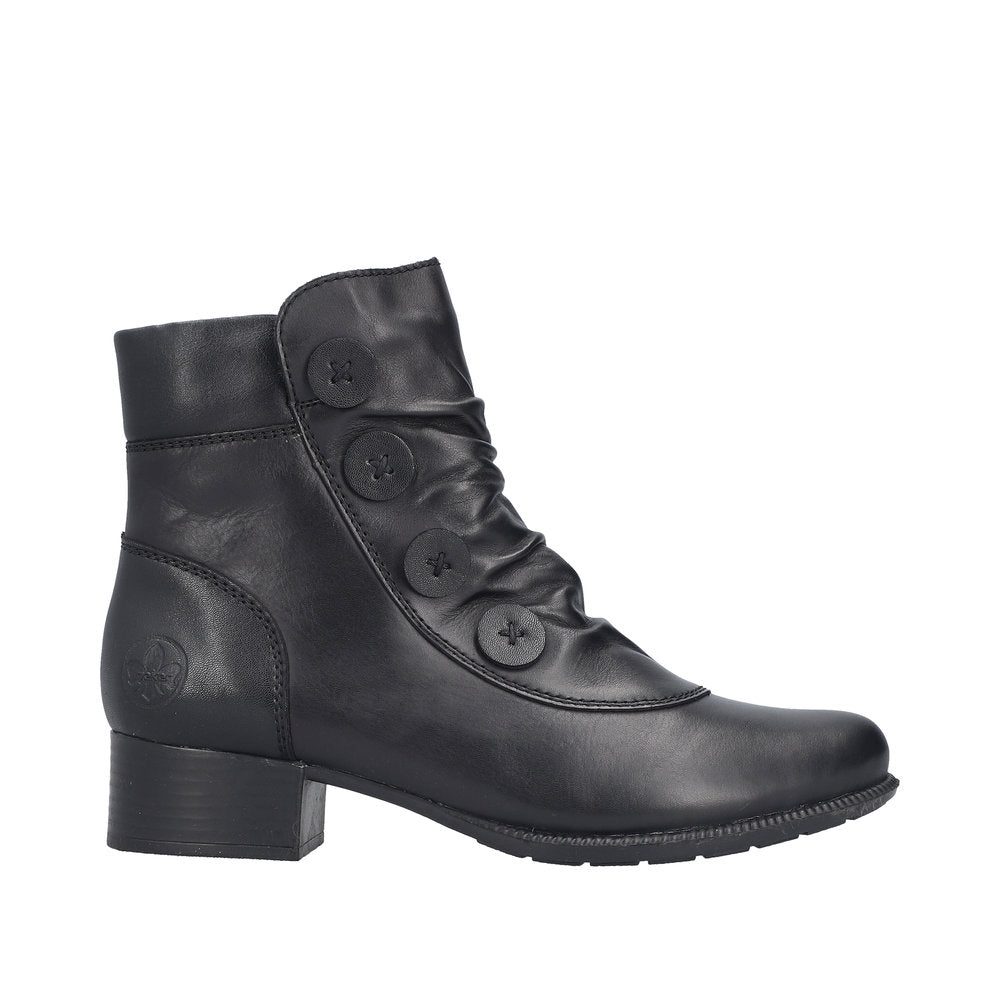Rieker 78659-00 Black Boots