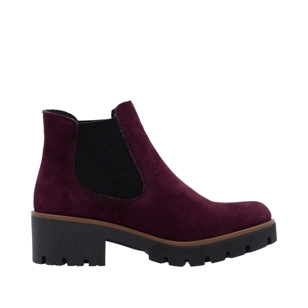 Rieker 79265-30 Brombeer/Schwarz Boots