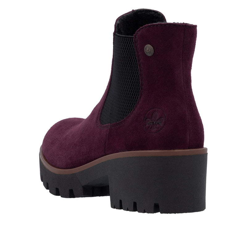 Rieker 79265-30 Brombeer/Schwarz Boots