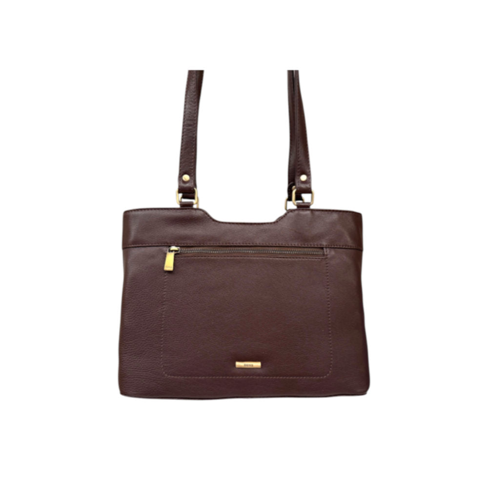 Nova Leathers 829C Hot Chocolate Handbag