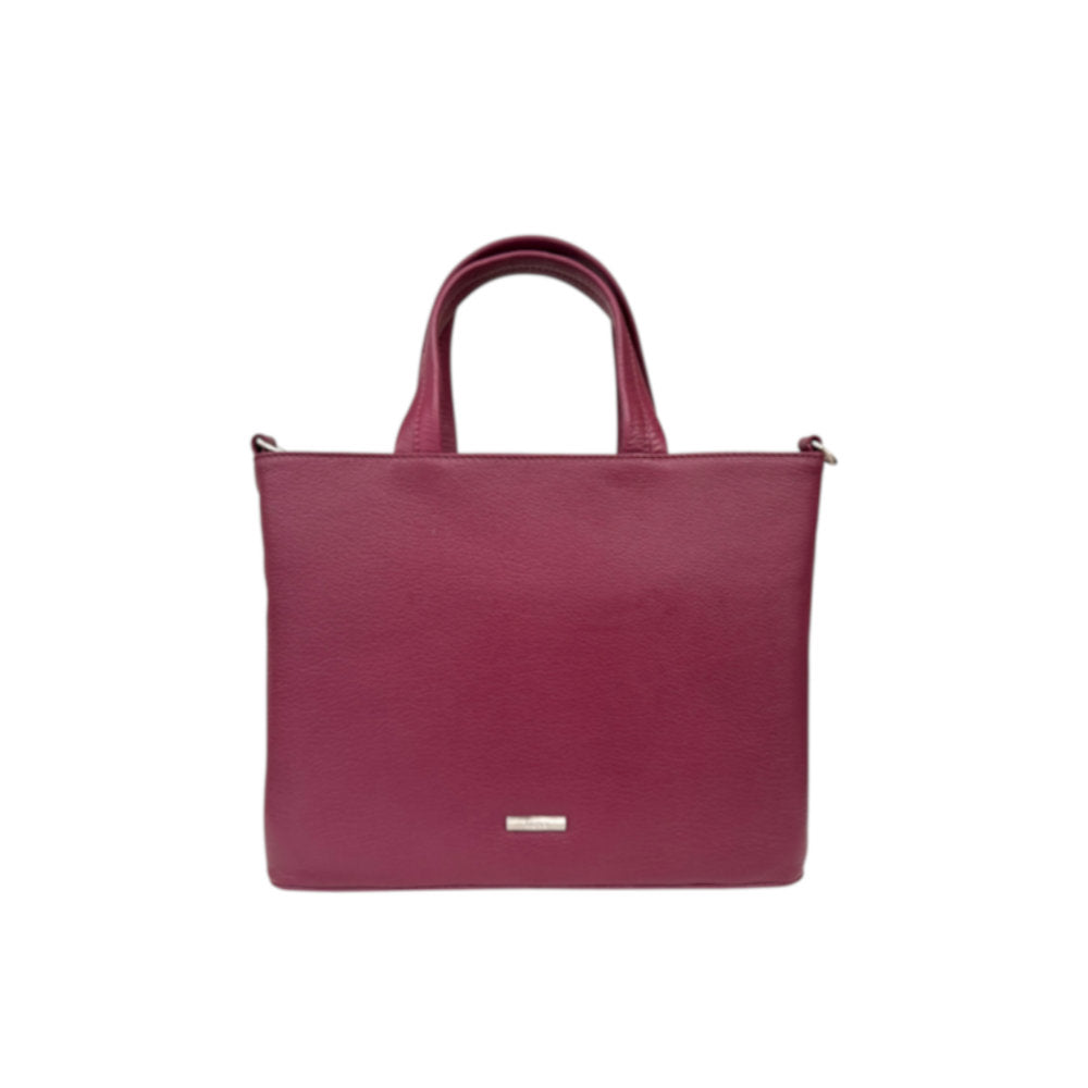 Nova Leathers 8721 Dark Berry Handbag