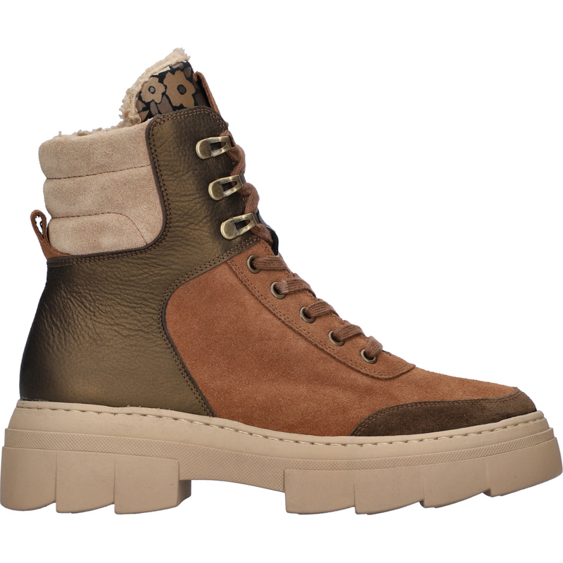 Waldlaufer 977801-500-277 Wood Cognac Nuba Boots