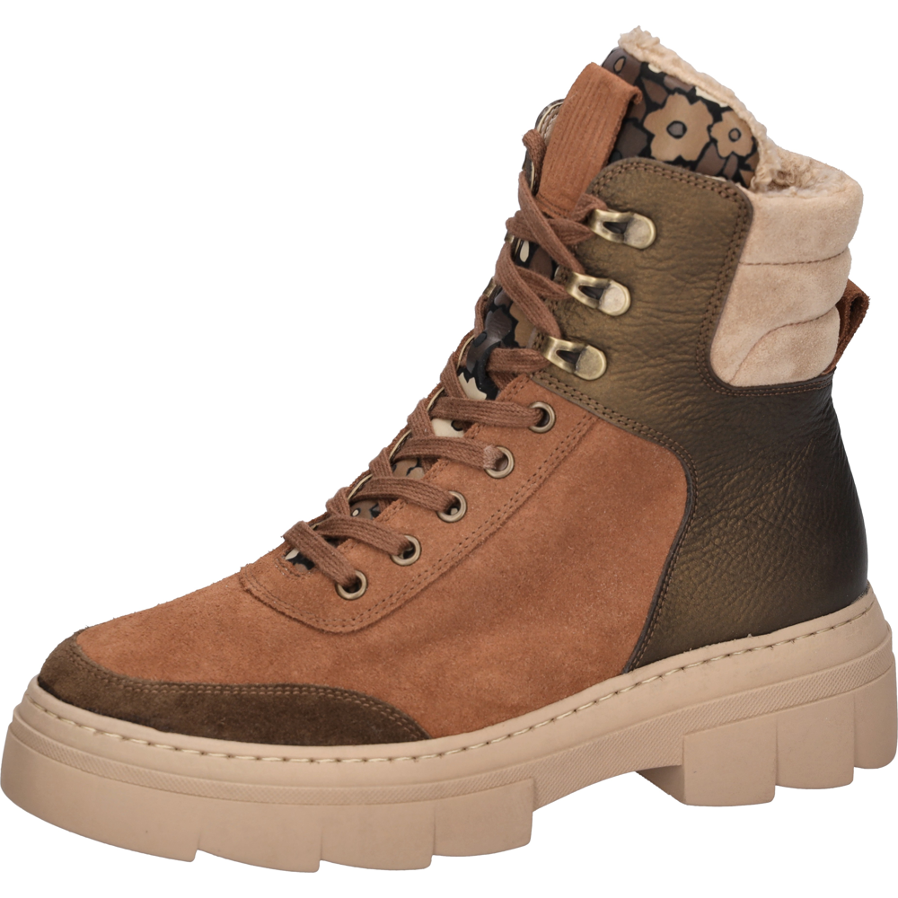 Waldlaufer 977801-500-277 Wood Cognac Nuba Boots