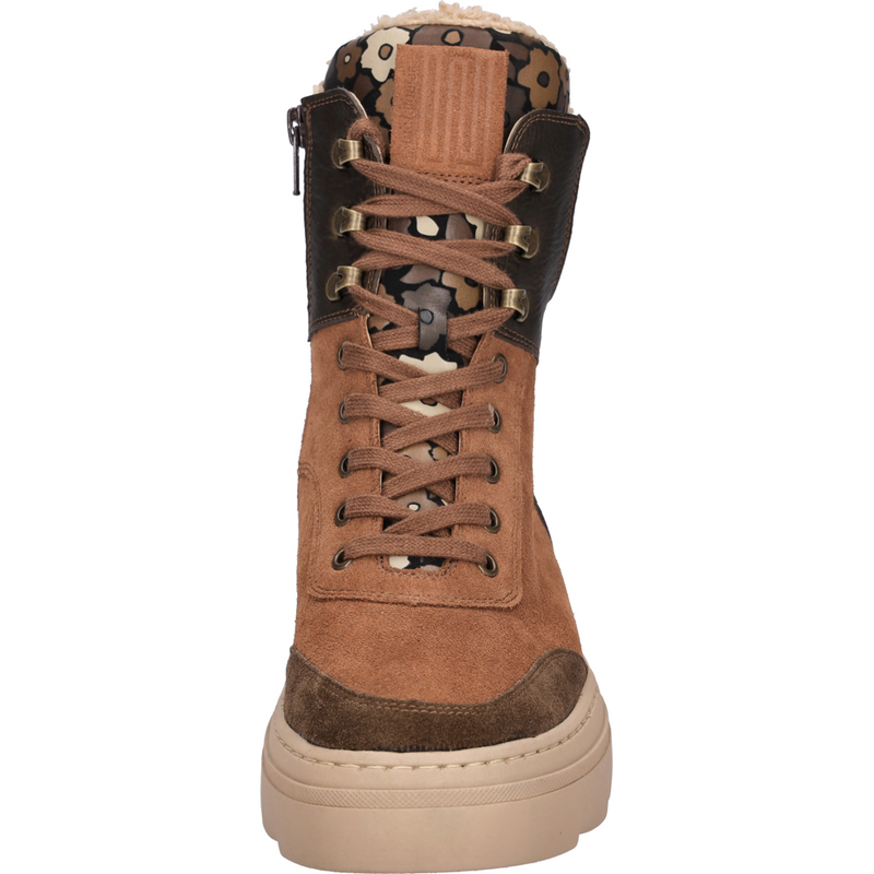 Waldlaufer 977801-500-277 Wood Cognac Nuba Boots