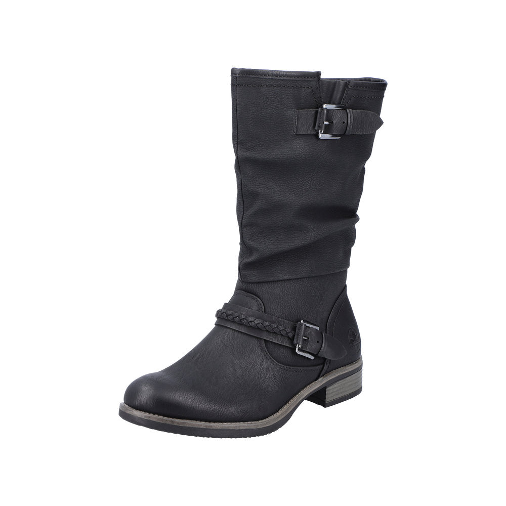 Rieker 98860-00 Black Boots