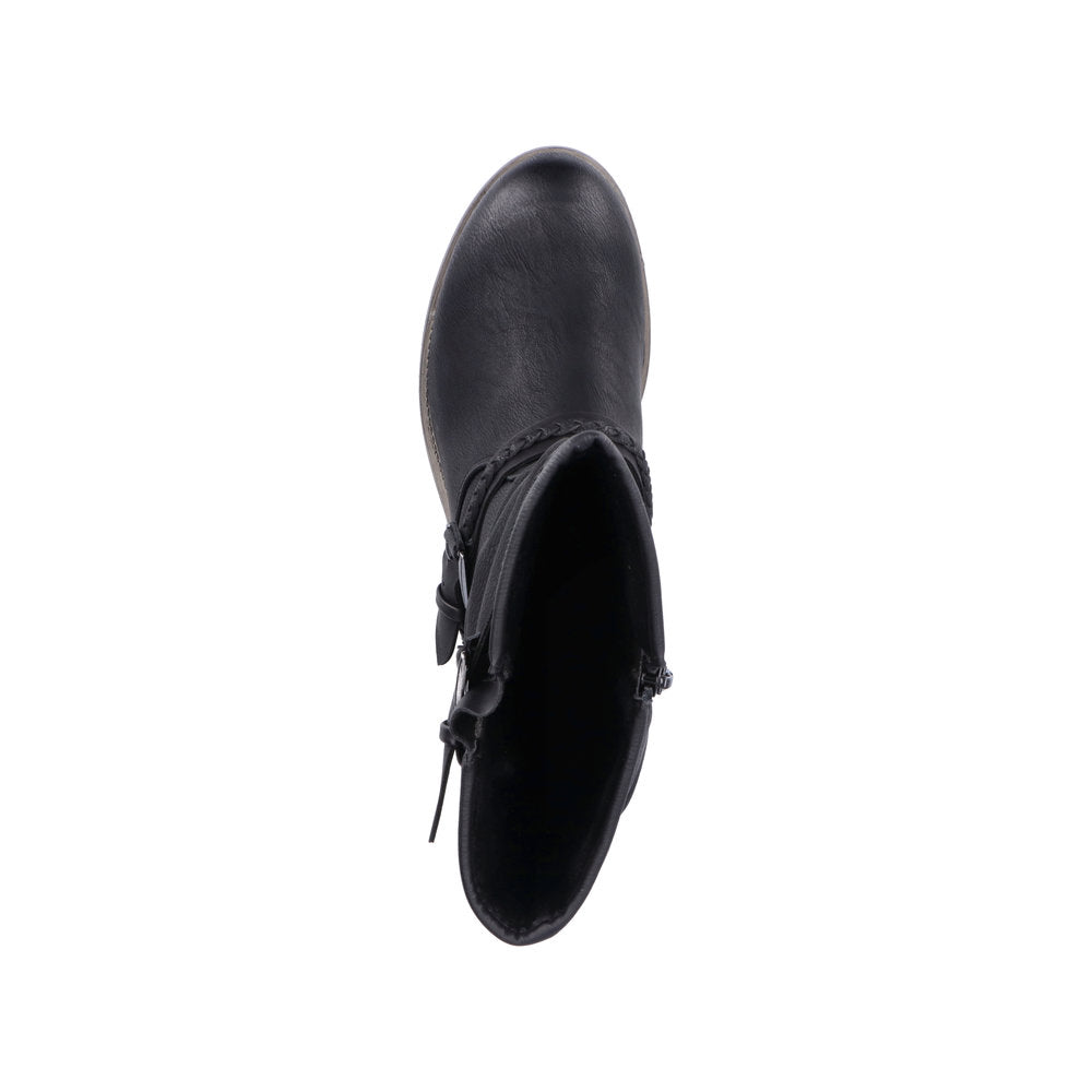 Rieker 98860-00 Black Boots