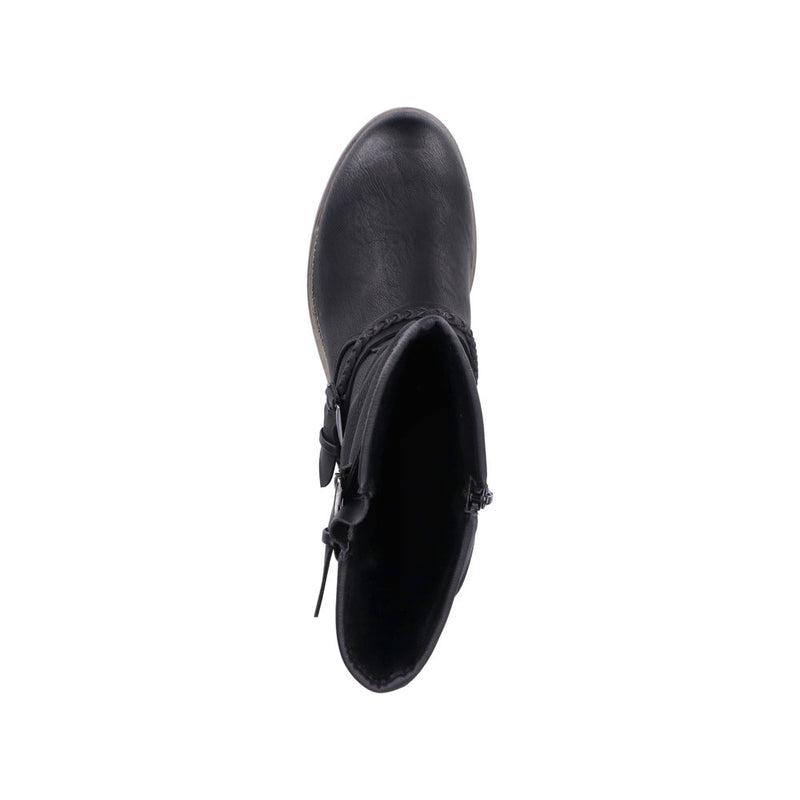Rieker 98860-00 Black Boots