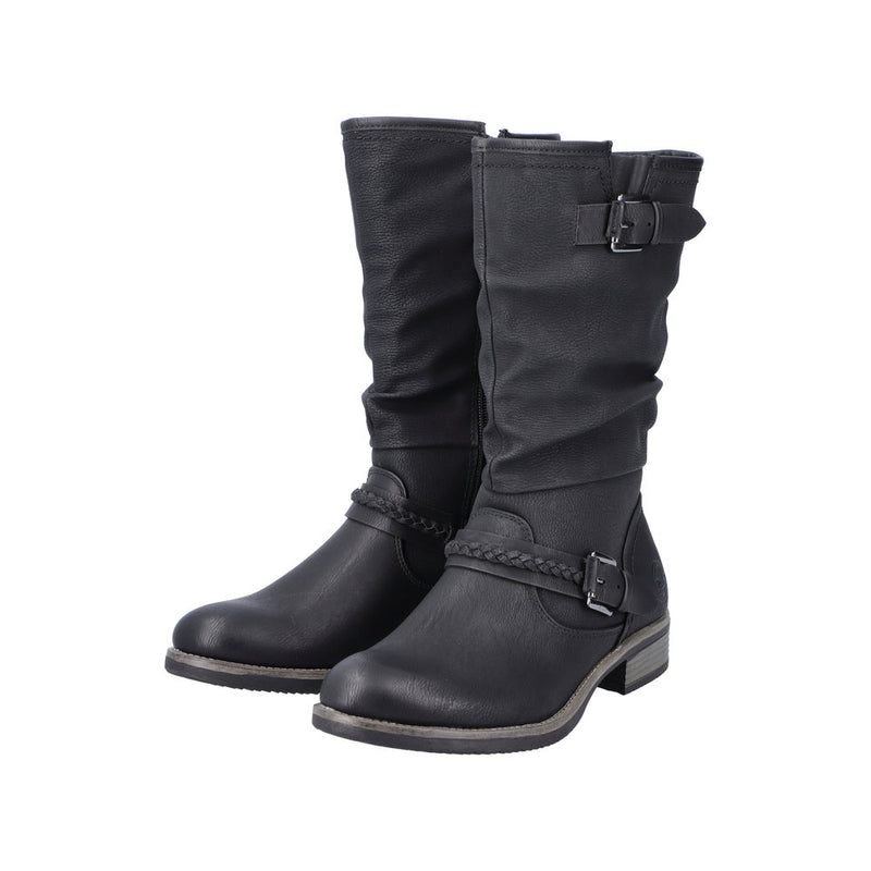 Rieker 98860-00 Black Boots