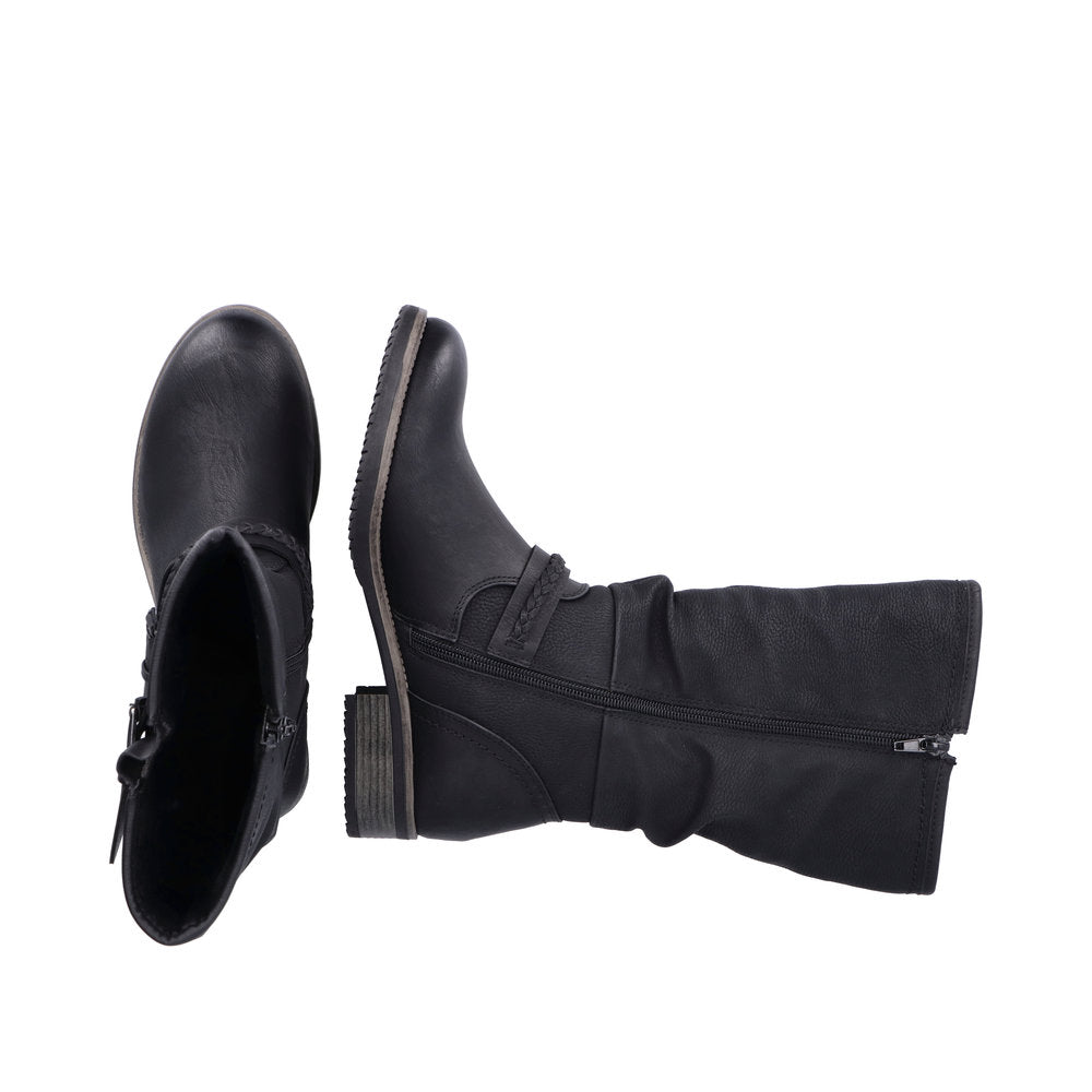 Rieker 98860-00 Black Boots