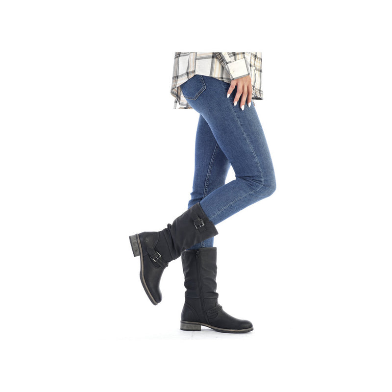 Rieker 98860-00 Black Boots