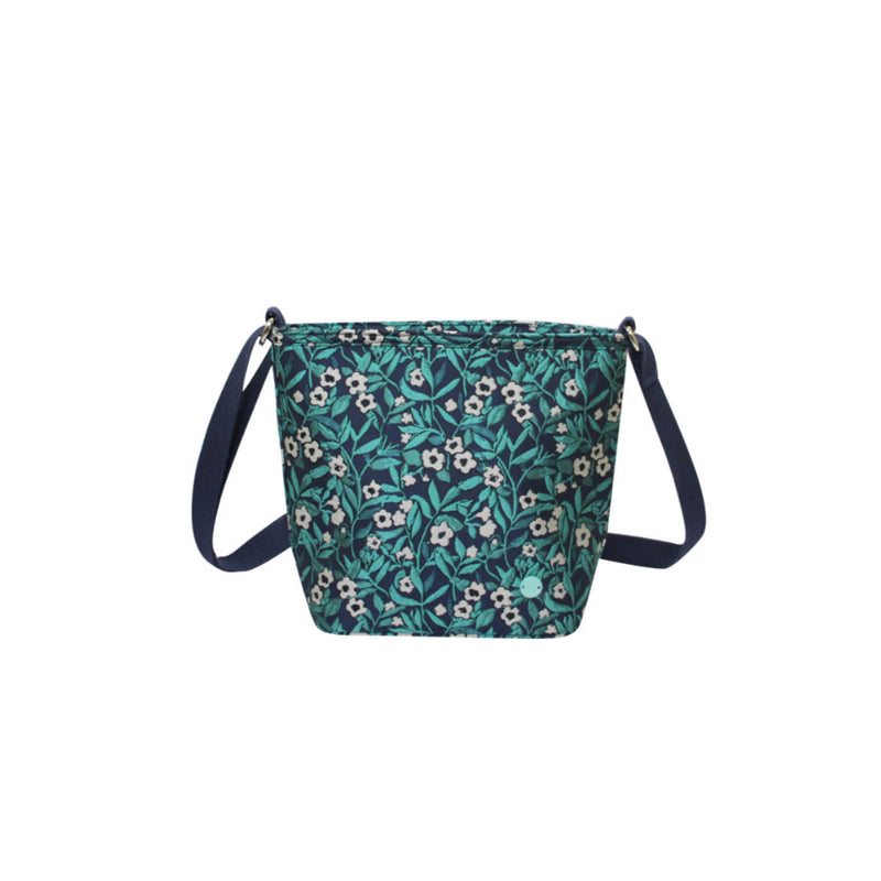 Earth Squared Teal Jacquard Bucket Bag (ARD25SHTL)