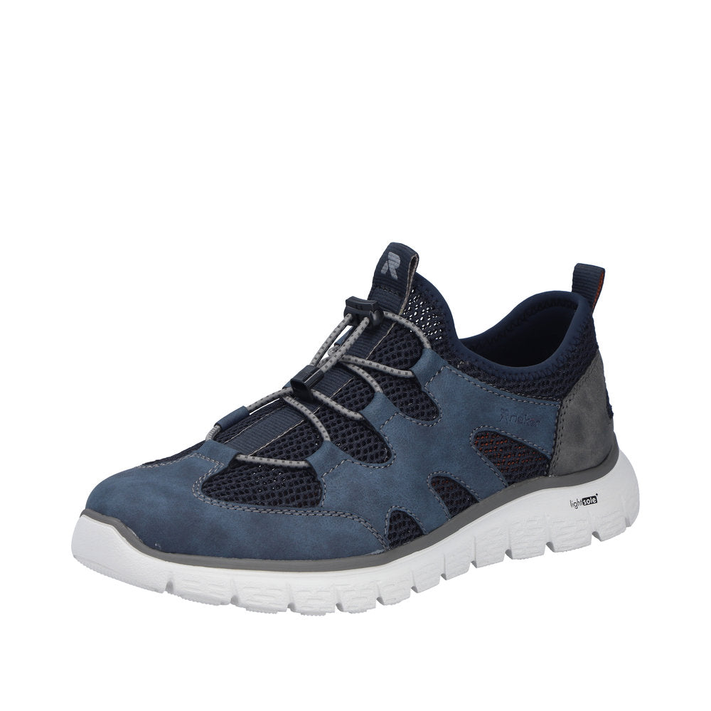 Rieker B6678-14 Timothy Navy Trainers