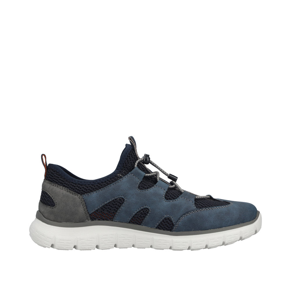 Rieker B6678-14 Timothy Navy Trainers