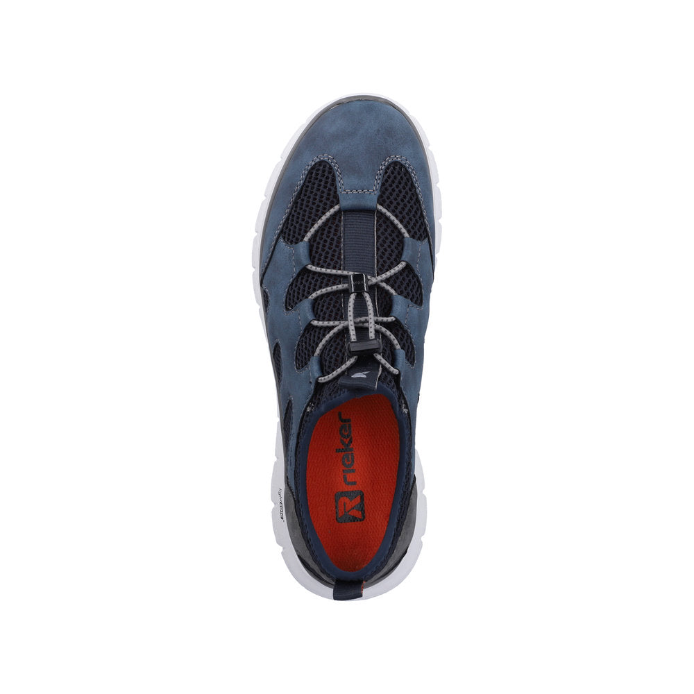 Rieker B6678-14 Timothy Navy Trainers