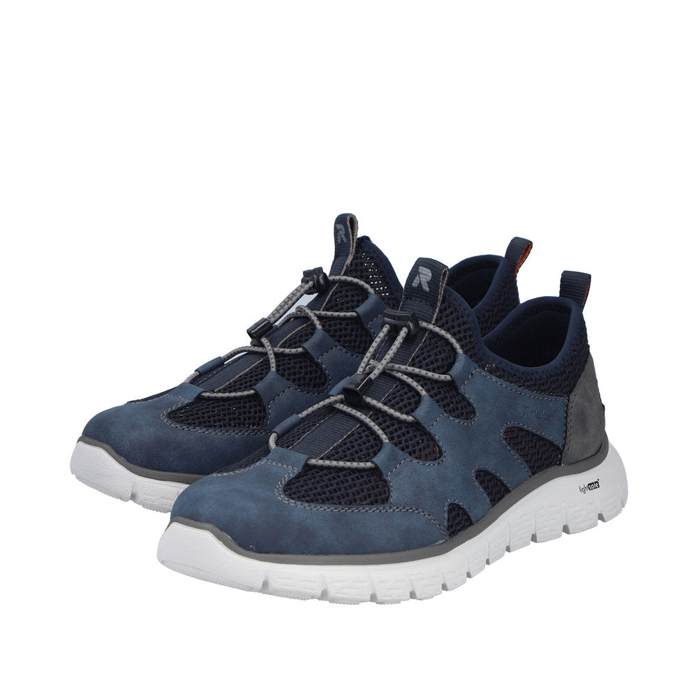 Rieker B6678-14 Timothy Navy Trainers