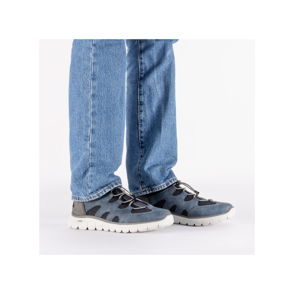Rieker B6678-14 Timothy Navy Trainers