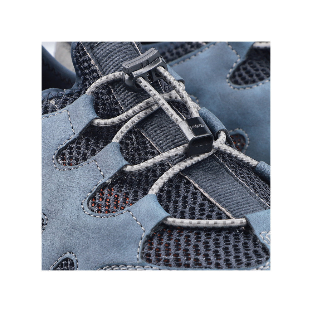Rieker B6678-14 Timothy Navy Trainers