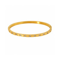 White Leaf BLN301G Bangle