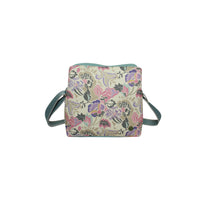 Earth Squared Cream Jacobean Canvas Logan Bag (CAN26LOGCM)