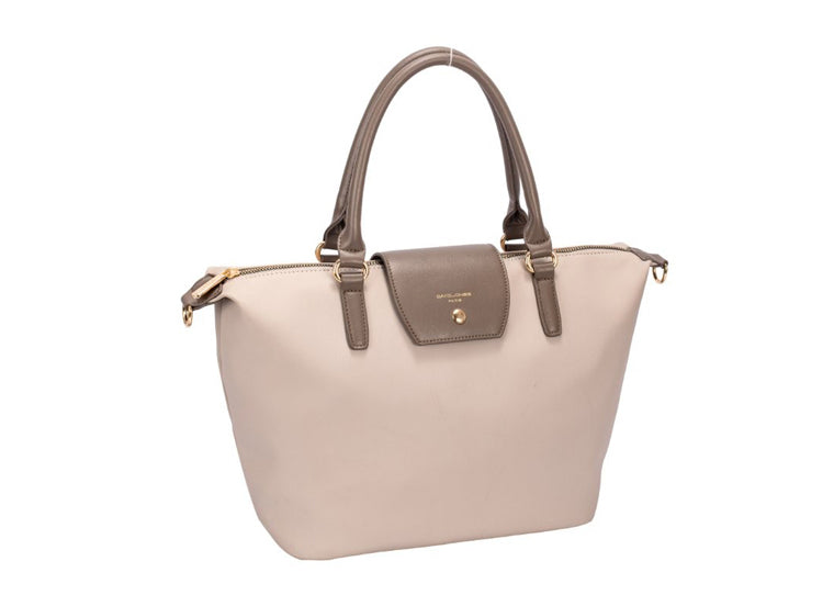 Nova Leathers Medium Tab Over Tote Simply Taupe (CM7331)