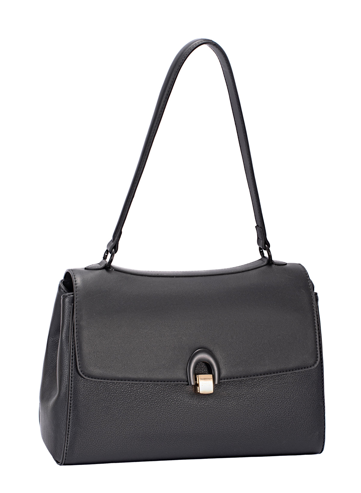 Nova Leathers Large Single Strap Smart Shoulder Black  (CM7633)