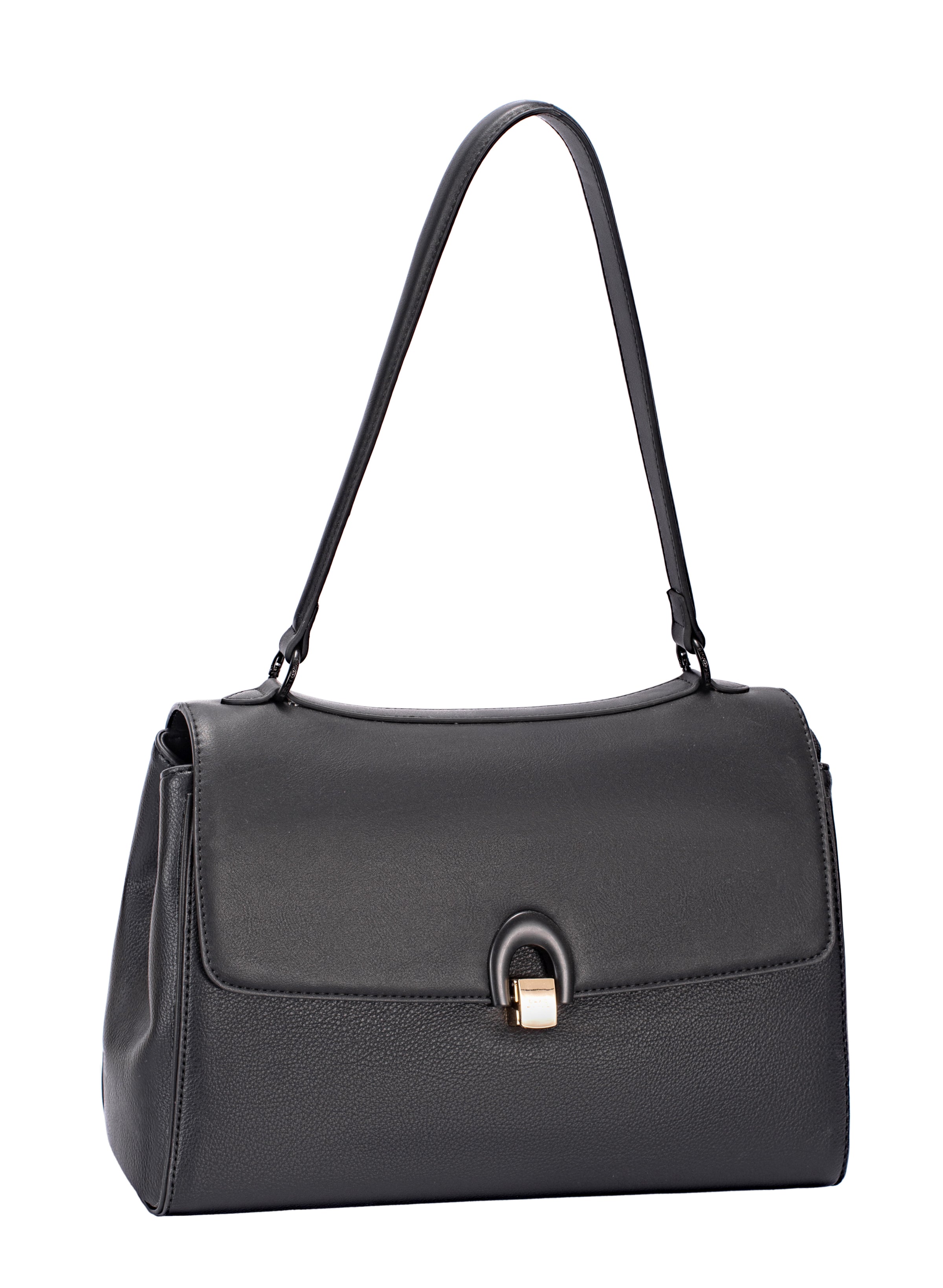 Nova Leathers Large Single Strap Smart Shoulder Black  (CM7633)