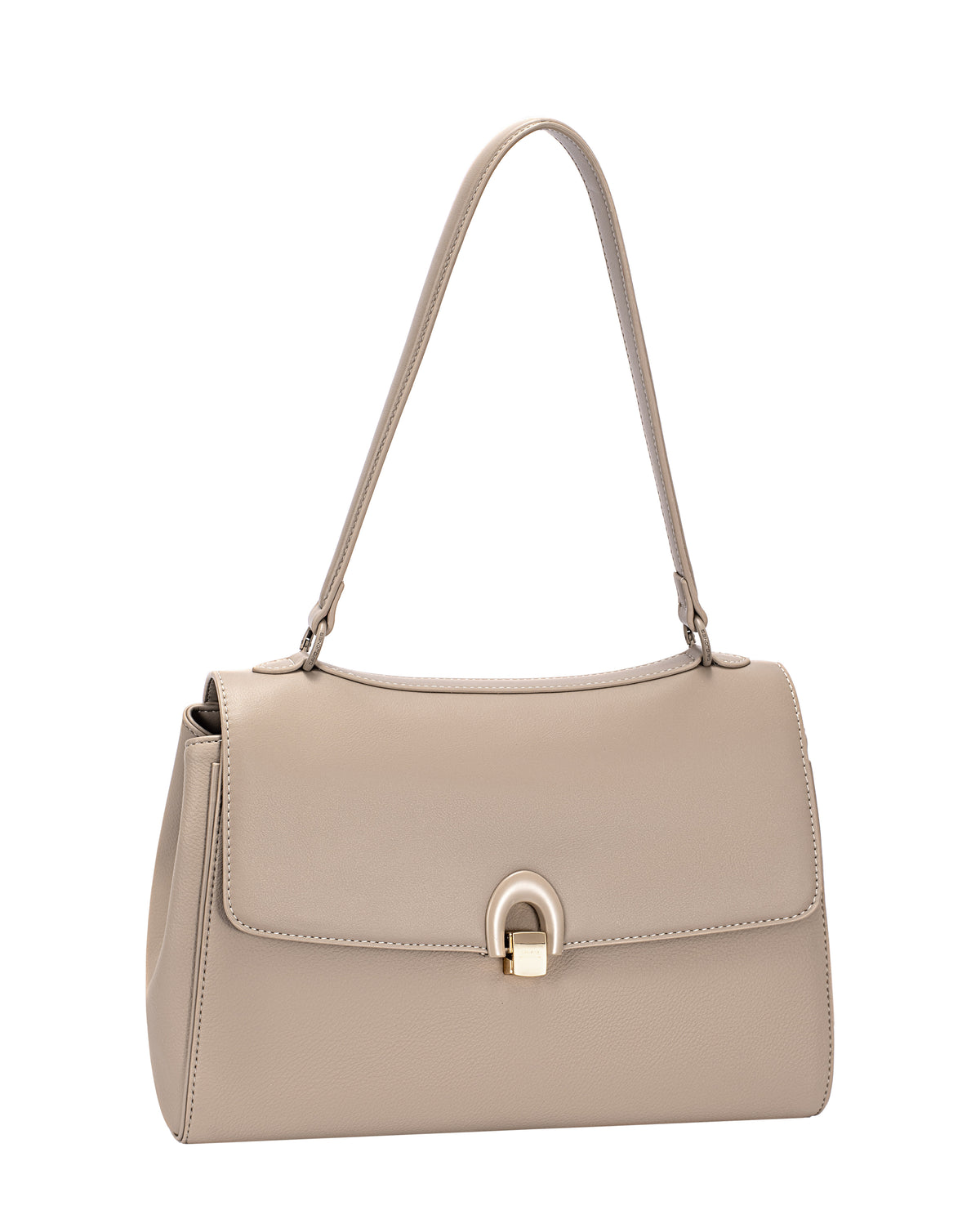 Nova Leathers Large Single Strap Smart Shoulder Warm Taupe (CM7633)
