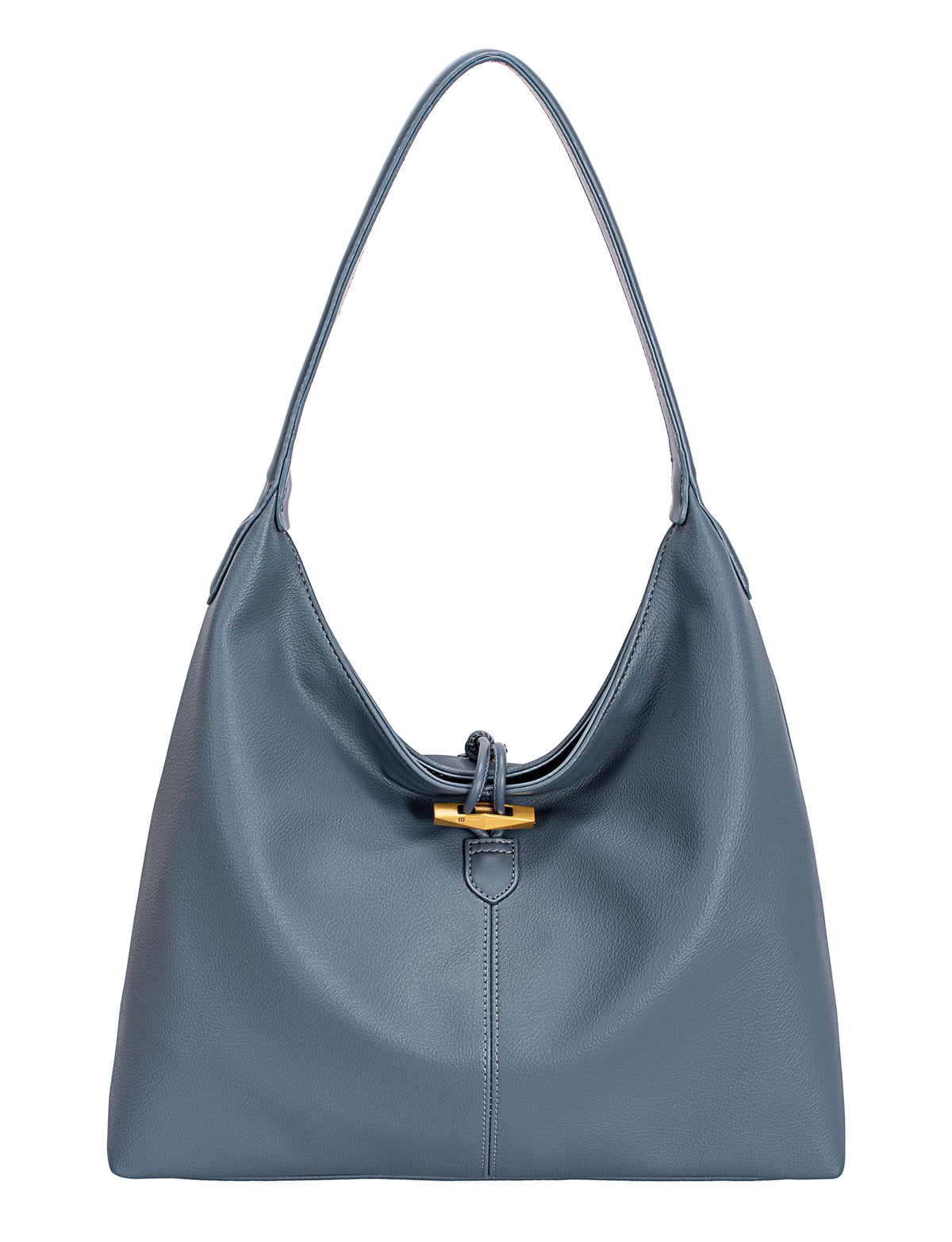 Nova Leathers Slouchy Button Detail Hobo Bering Sea (CM7712)