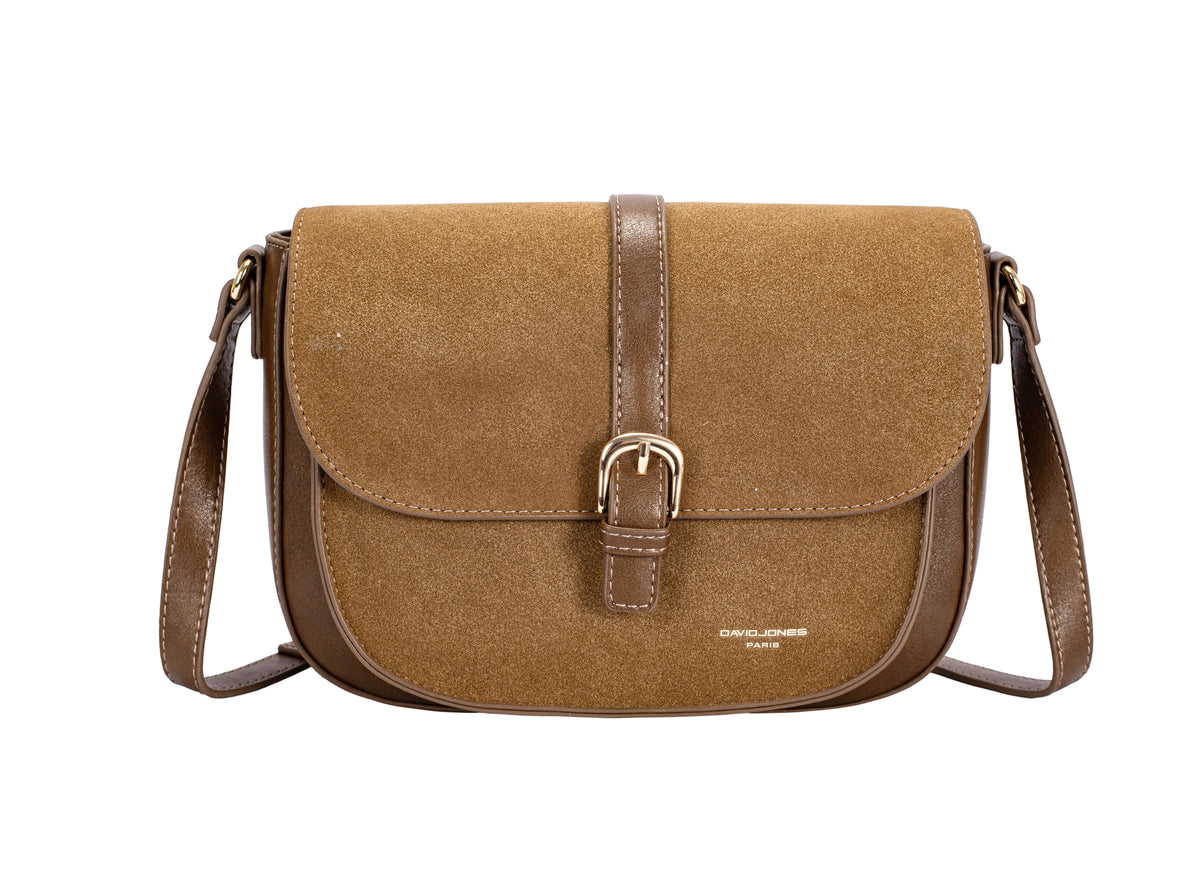 Nova Leathers Half Flap Shoulder Cocoa Brown (CM7766)